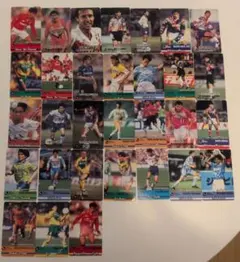 1994 カルビー Jリーグ サッカーカード 31枚セット