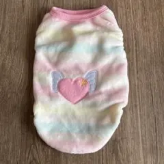 犬冬服モコモコふわふわ袖なし☆Mサイズ