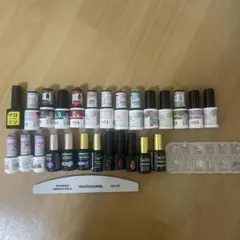 Gel Nail ジェルネイルセット26色＋2点
