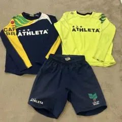 ATHLETA アスレタ サッカーウェア 上2枚、下1枚 3点セット