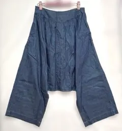 美品✨キューブキューブ センソユニコ デニム パッチワーク バルーン