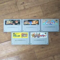 スーパーファミコンソフト ５本セット