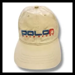 ポロスポーツ ラルフローレン Climbing ストラップバックキャップ 90s