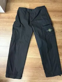 Stone Island カーゴパンツ ブラック W34 ストーンアイランド - メルカリ