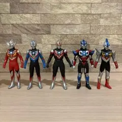 ［生産終了］ウルトラマンオーブ5体セット　ウルトラソフビシリーズ 廃盤