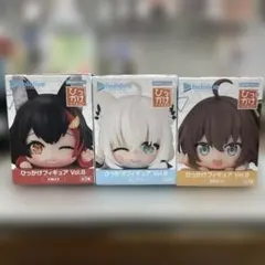 【未開封】白上フブキ 夏色まつり 大神ミオ ひっかけフィギュア　全3種セット