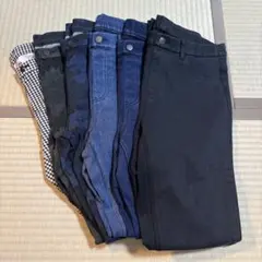 ユニクロ　デニムパンツ 6本セット　ウルトラストレッチレギンスパンツ　デニム