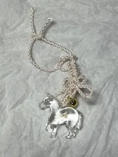 開運　馬のキーホルダー　午年