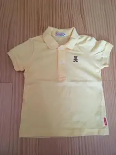 ミキハウス ポロシャツ 80 90 イエロー カットソー Tシャツ