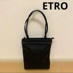 美品 ETRO エトロ ブラック レザー バケツ ハンドバッグ 本革 2025年最新】etro バッグの人気アイテム - メルカリ