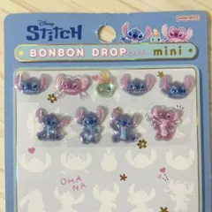 ボンボンドロップシールmini スティッチ ディズニー おすそ分け