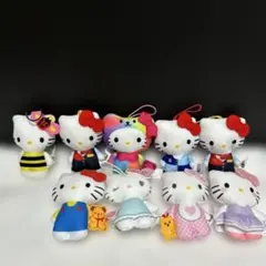 ハローキティ マクドナルド　ぬいぐるみ9体マック　ハッピーセット50周年記念