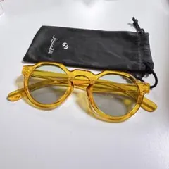 Jugaad14 サングラス イエロー ブラウンのサムネイル