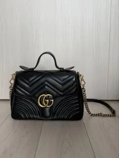 GUCCI GGマーモント ブラック