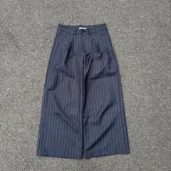 Stripe Wide Slacks