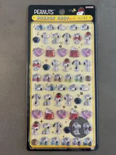 【正規品】PEANUTS ボンボンドロップシール　ミニ　スヌーピー たくさん