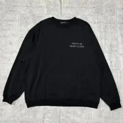 美品 GREEN LABEL RELAXING ラグラン ブラック スウェット