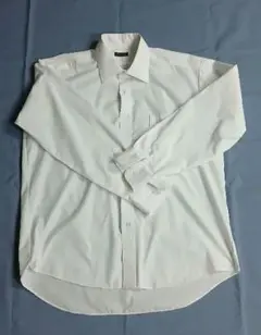 TOPVALU ホワイト 長袖ワイシャツ