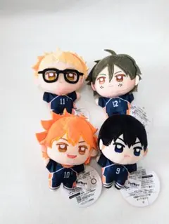ハイキュー!!ぬいぷりけmini　日向　影山　 月島　 山口　全4種コンプセット