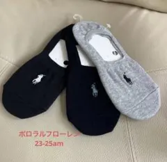 新品ポロラルフローレンスニーカーソックス 3足セット 23-25cmのサムネイル