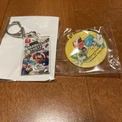 ニャオハ.ホゲータ.クワッスとマリオパーティキーホルダー2個セット