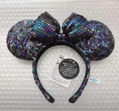 【新品タグ付き】ディズニー カチューシャ ミニー スパンコール