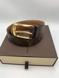 Louis Vuitton イニシアル ベルト ブラウン（LB 0015） Louis Vuitton イニシアル ベルト ブラウン（LB 0015） - メルカリ