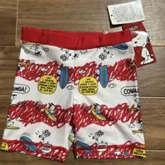新品 PEANUTS スヌーピー サーフパンツ 100cm 水着 スイムパンツ