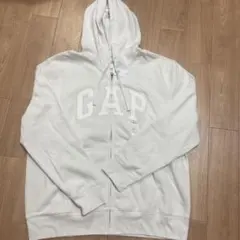 GAPメンズ　パーカー　ホワイト