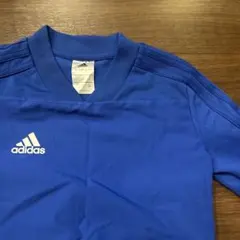 adidas 青 長袖カットソー 130