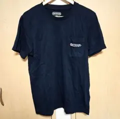 【OUTDOOR】 Mサイズ　メンズ　ブラック　半袖Tシャツ