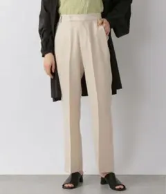 LOWRYSFARM ハイウエストDRYカラーフレアパンツ