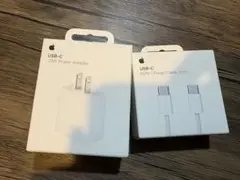 Apple純正 20W USB-C電源アダプタ & 60Wケーブル