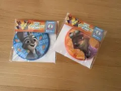 ズートピア 一番くじ L賞 缶ミラー (ジュディ& ニック)