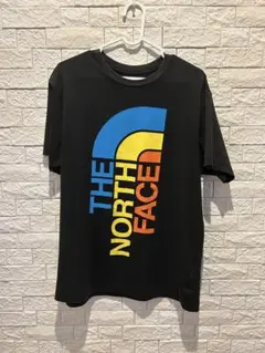 THE NORTH FACE カラフルロゴ Tシャツ ブラック M