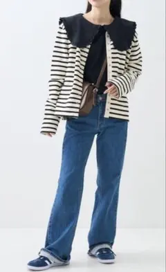 フリークスストア　トップス　Tシャツ　ビッグ襟