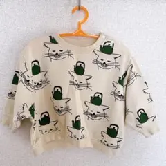 MARK'S TOGAN 猫とじょうろ トレーナー