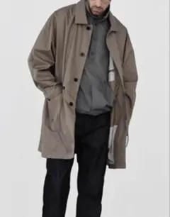 スプリングコート ステンカラーコート