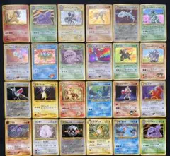 【良〜美品】旧裏　キラ36枚まとめ売り　全面ホロ3枚