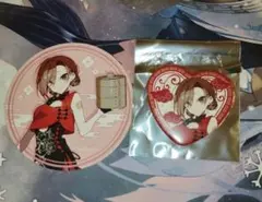 初音ミク　ツリービレッジ　ツリビレ　ハート 缶バッジ　MEIKO　コースター