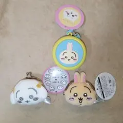 【新品・未使用】ちいかわ　ポーチ・マスコット うさぎ 3点セット