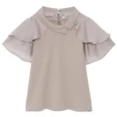 SNIDEL フリルドッキングトップス