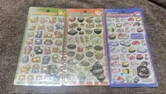 ボンボンドロップシール 和柄 3種 セット 犬 寿司 ラーメン