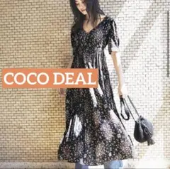 【未使用】COCO DEAL ロングワンピース プリーツ Sweetコラボのサムネイル