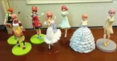 五等分の花嫁 くじフィギュア 7体セット
