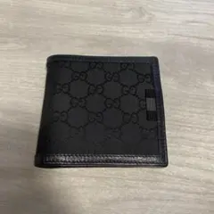 GUCCI 二つ折り財布 メンズ 黒