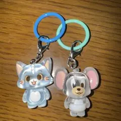 トムとジェリー　ミニチャーム　2個セット