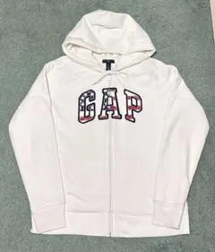 o*h様 Y2K 00s OLD GAPフルジップ　アメリカ星条旗　裏地サーマル