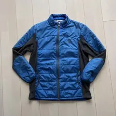 FILA 青 ジップアップジャケット