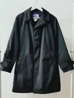 ノースフェイス パープルレーベル ビームス別注 ステンカラーコート 黒 M